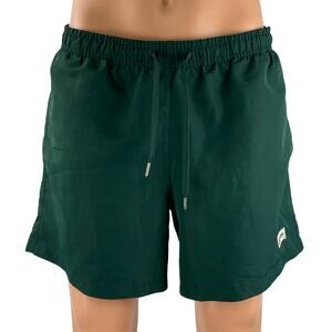 Bather Men's Green High Rise Gym Workout Athletic Activewear Running Shorts Sz M